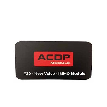 YanHua: ACDP Module 20 For New VOLVO Key. Supports Key Programming For XC40